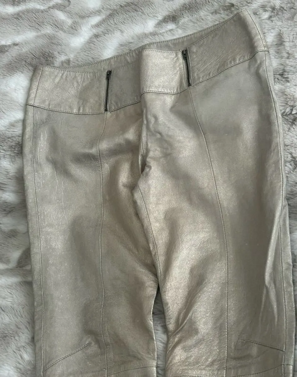 Beautiful Soft Leather Trousers - Image 4