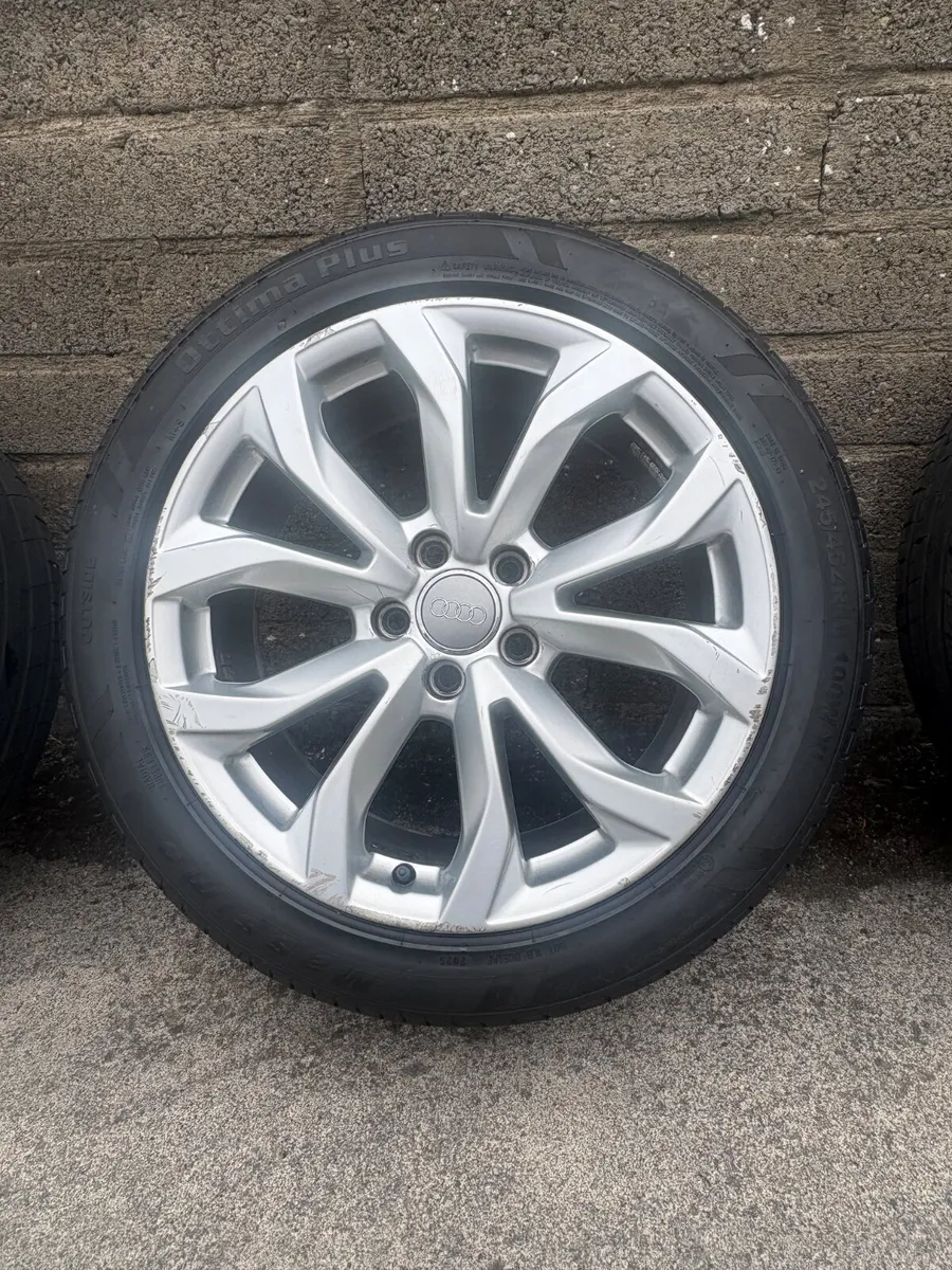 Audi A6 18" Alloys & Tyres - Image 1