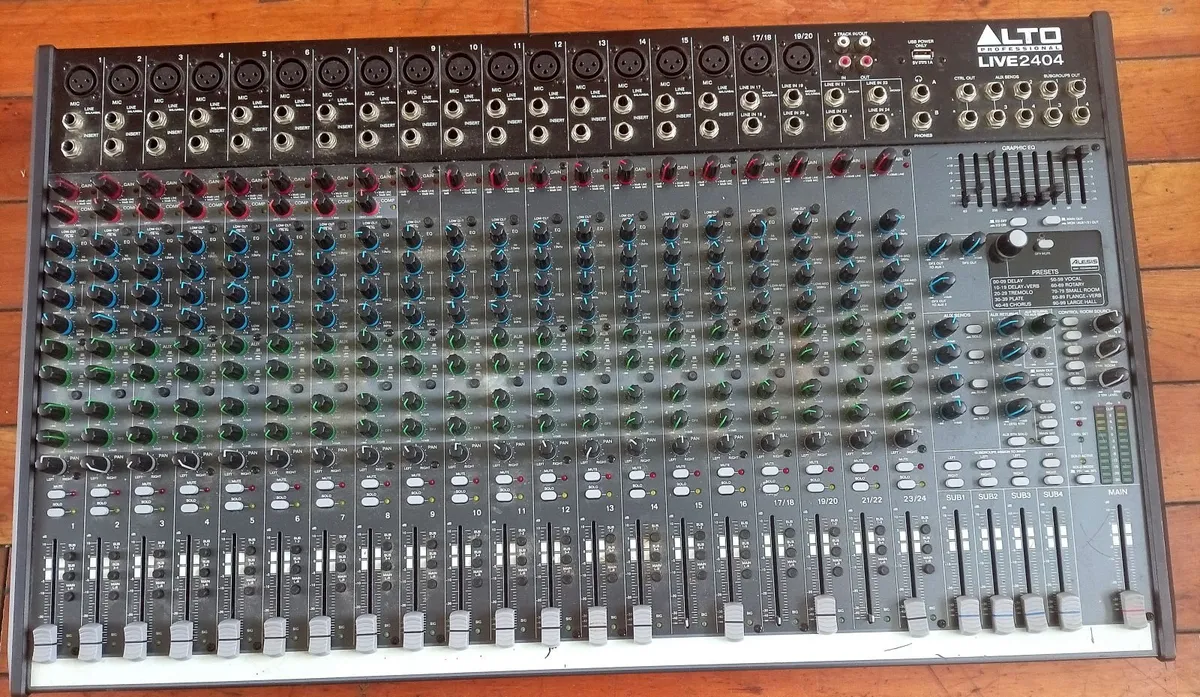 ALTO LIVE 2404 MIXING Console reduced to €280 - Image 1