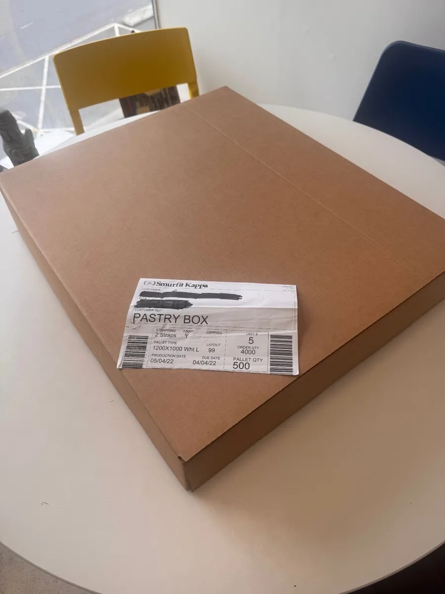 Cardboard pastry box - Image 2