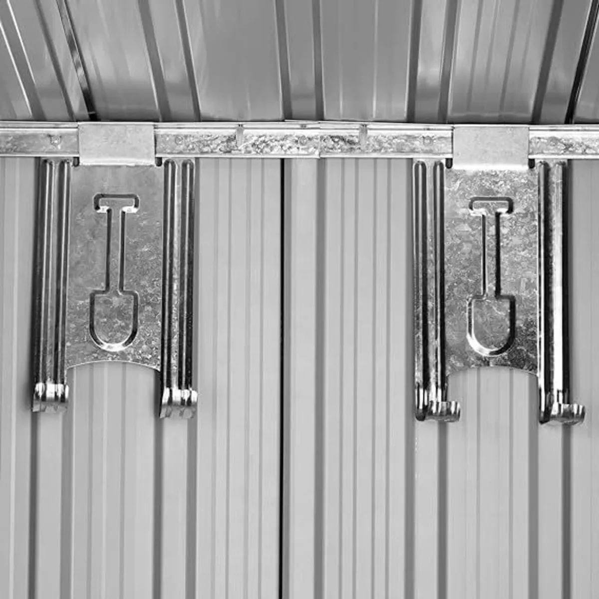2 x 6ft Metal Garden Sheds Bundle Deal - Image 3