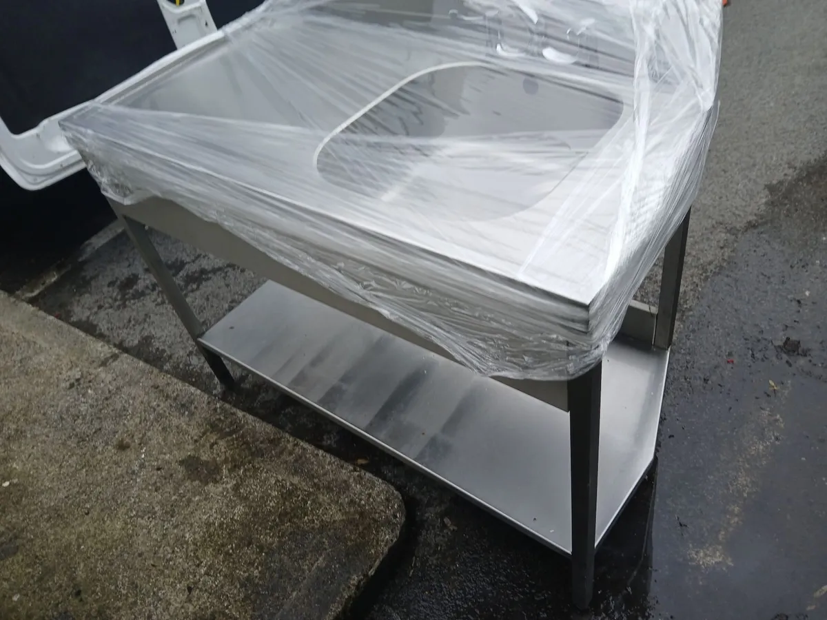 Staneless steel cabbinet sink unit complete - Image 3
