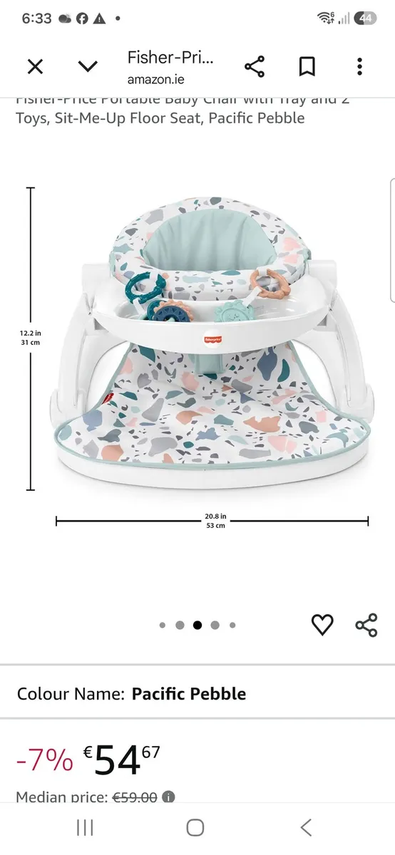 Fisherprice baby seat - Image 2