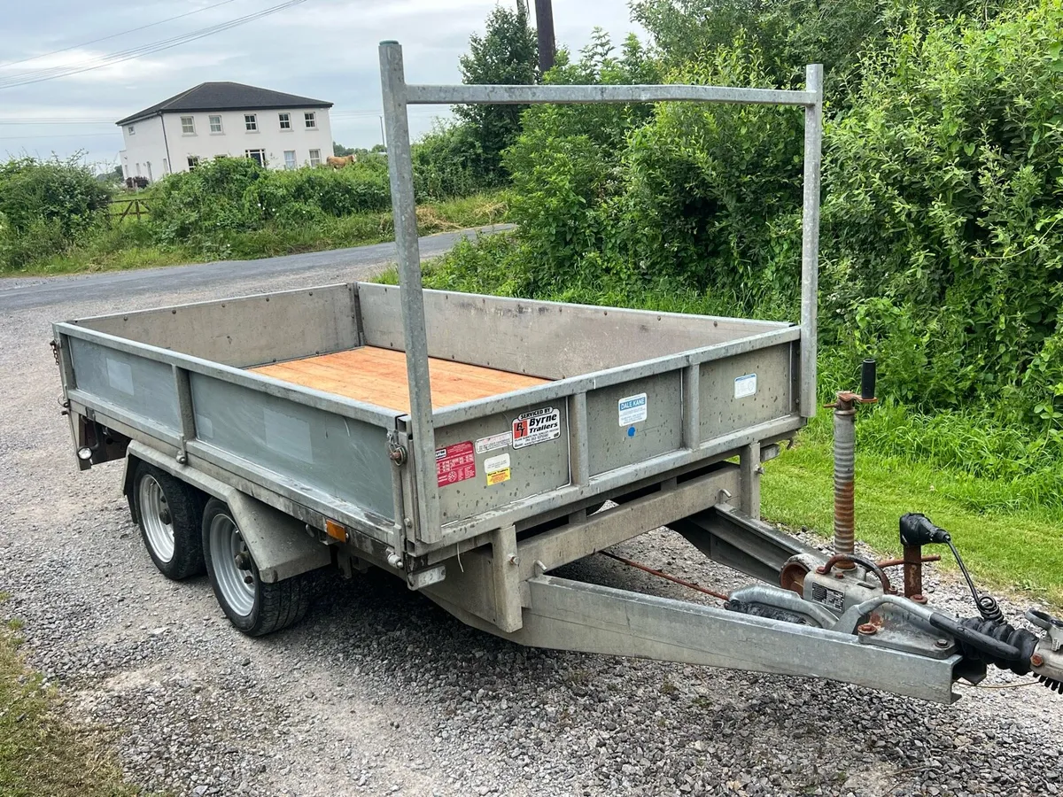 Dale Kane 10x5 dropside trailer - Image 1