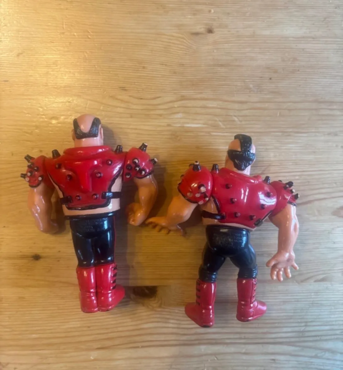 Hawk and Animal Hasbro WWF Figures - Image 2