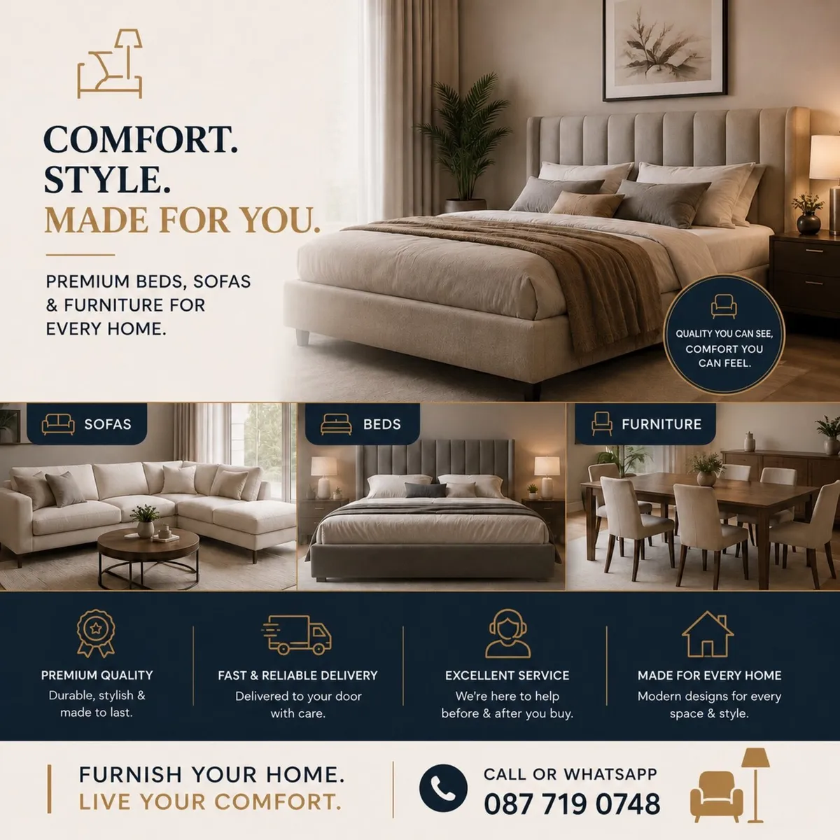 Quality Furniture at Great Prices! 🛋️🛏️ - Image 1