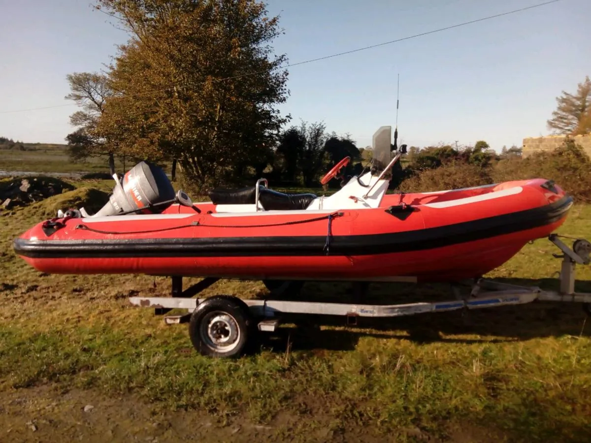 5m rib boat - Image 1