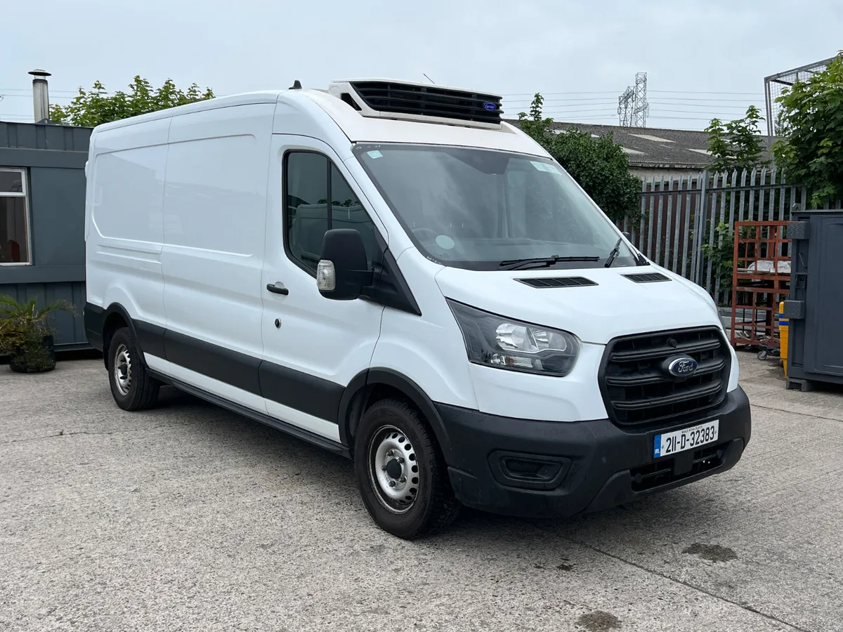2021 FORD TRANSIT T350 LWB FRIDGE VAN - Image 1
