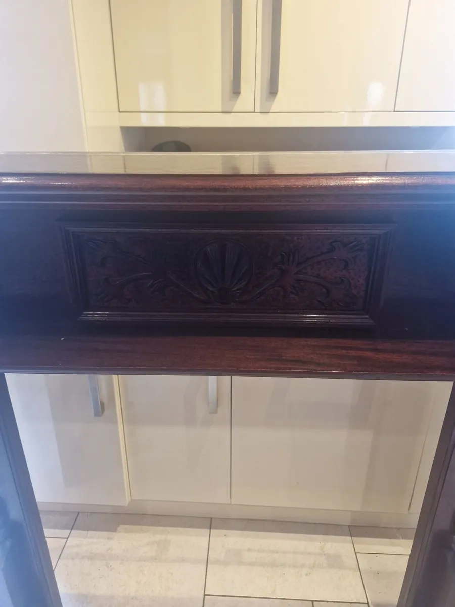 Timber fire surround - Image 1