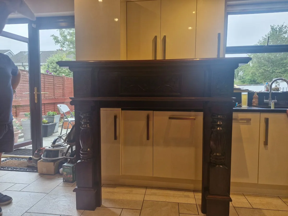 Timber fire surround - Image 4