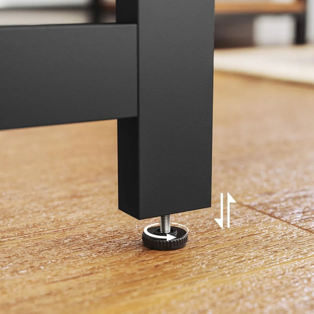 L Shaped Computer Desk with Storage Shelves Corner - Image 4