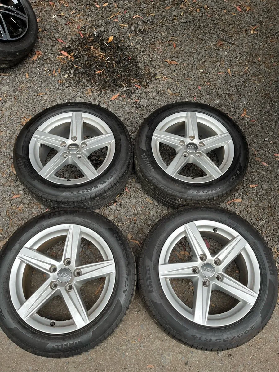 16’Genuine AUDI VW GOLF CADDY 5x112 alloy wheels - Image 1
