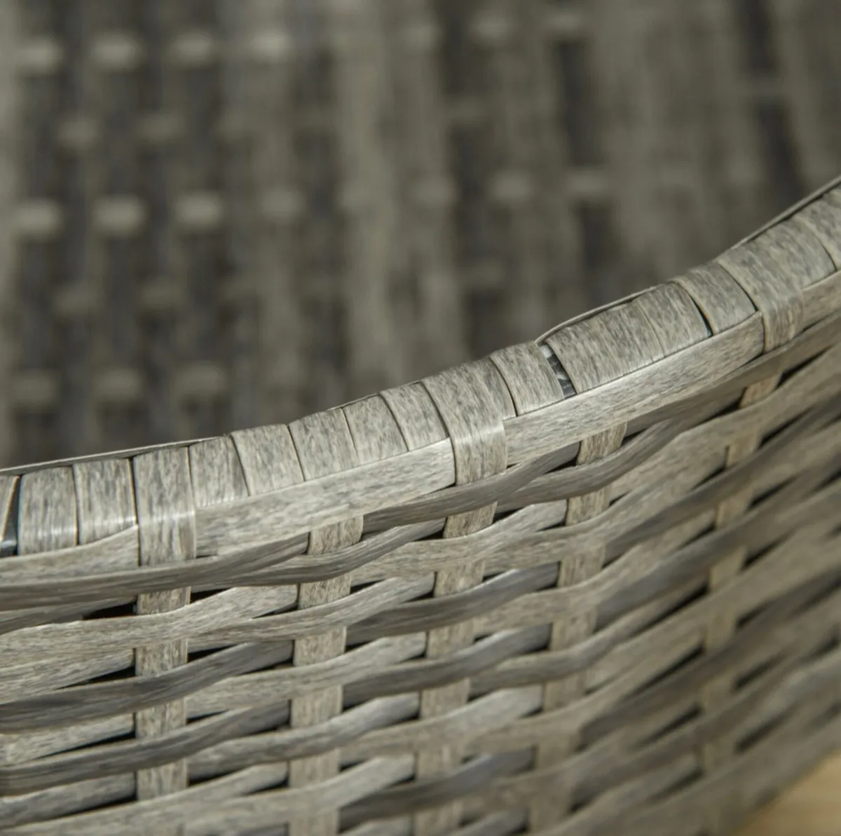 PAWHUT Wicker Dog Basket - Image 3