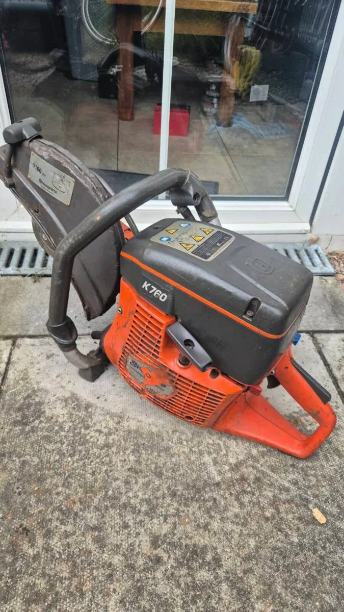 Husqvarna k760 concrete saw - Image 1