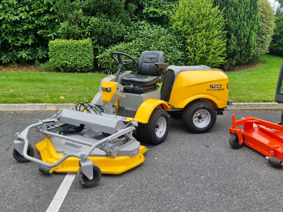 KUBOTA F3680 & STIGA TITAN 26B DIESEL INDUSTRIAL - Image 3