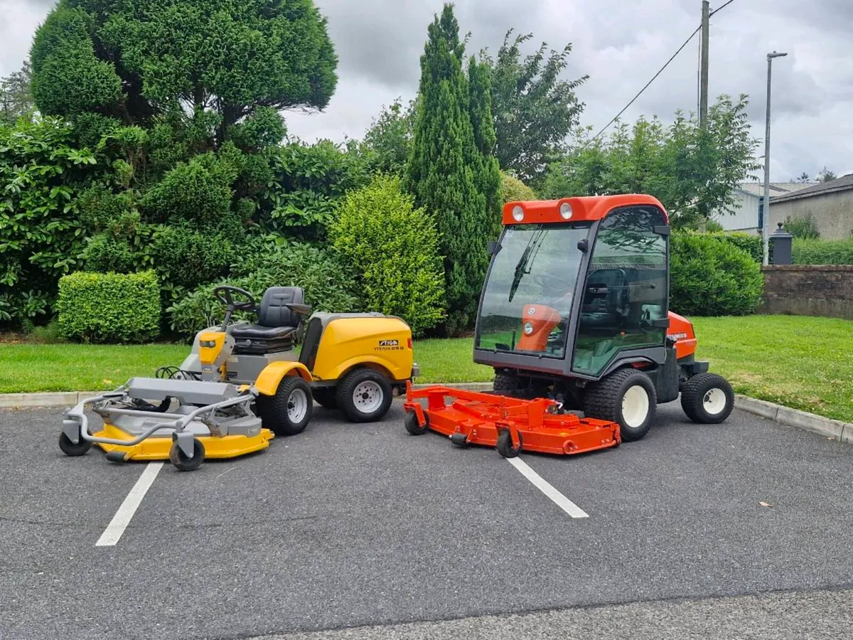 KUBOTA F3680 & STIGA TITAN 26B DIESEL INDUSTRIAL - Image 2