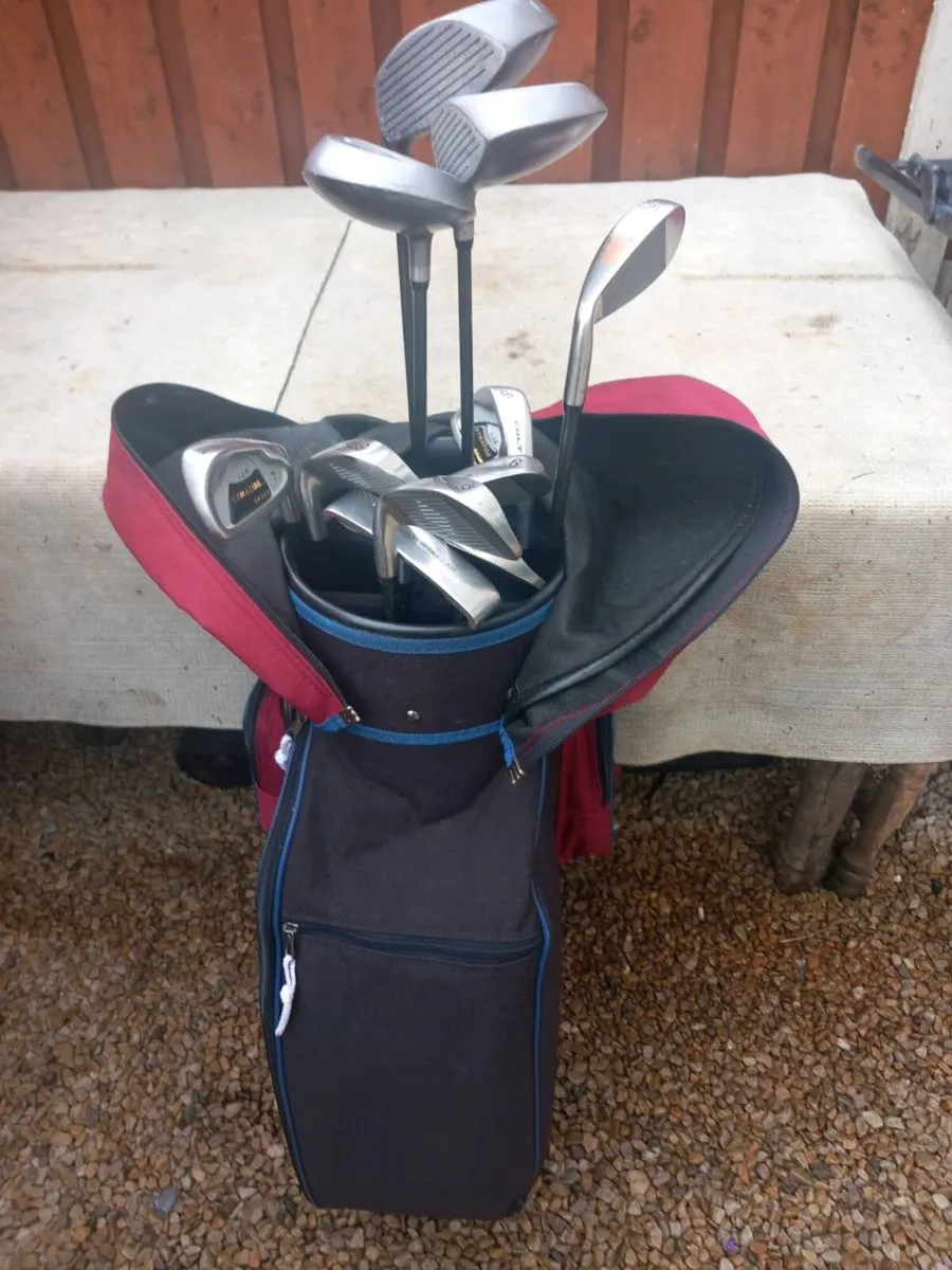 Colt golf clubs and bag. - Image 1