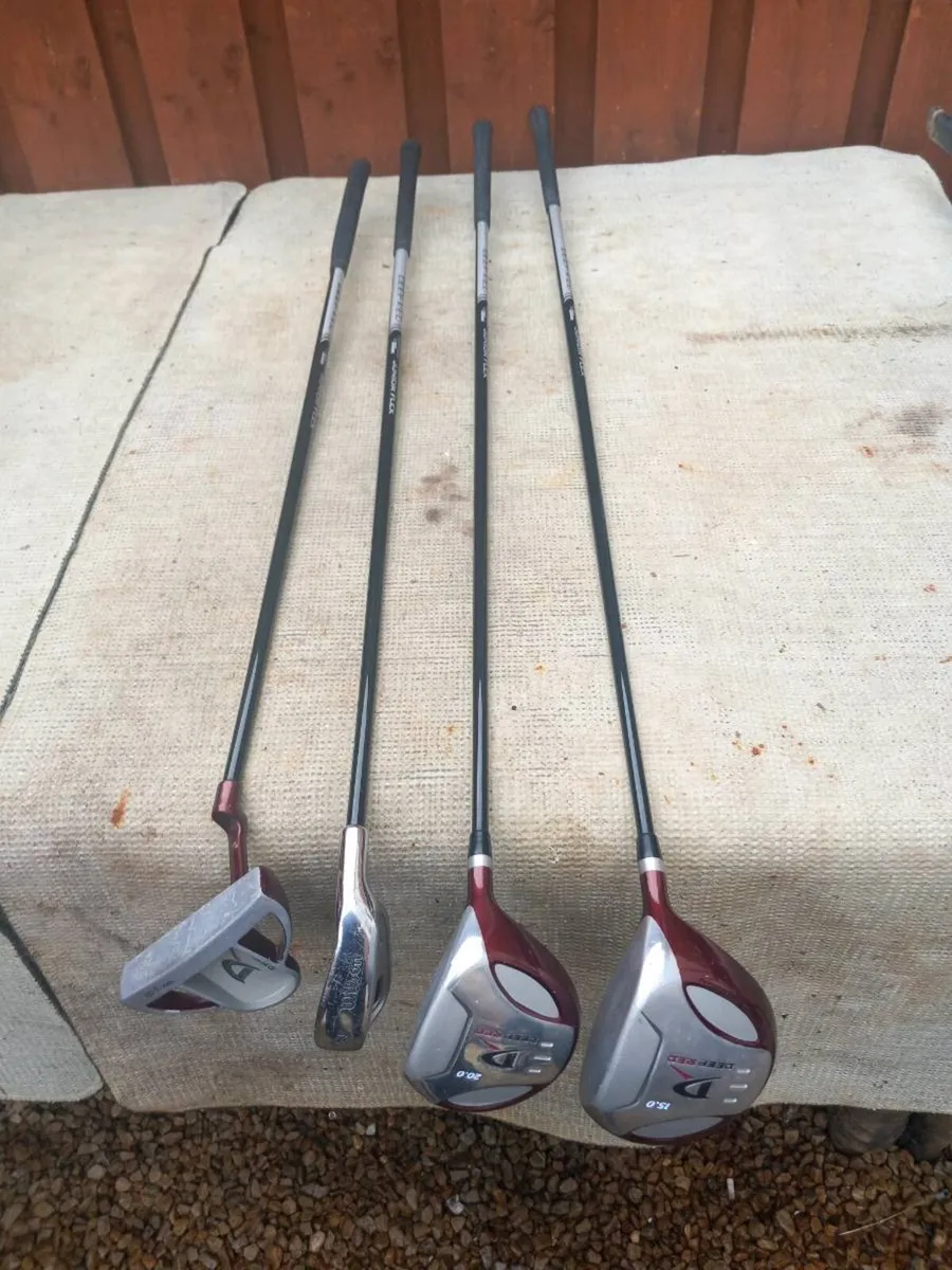 Wilson Junior golf clubs and bag. - Image 3