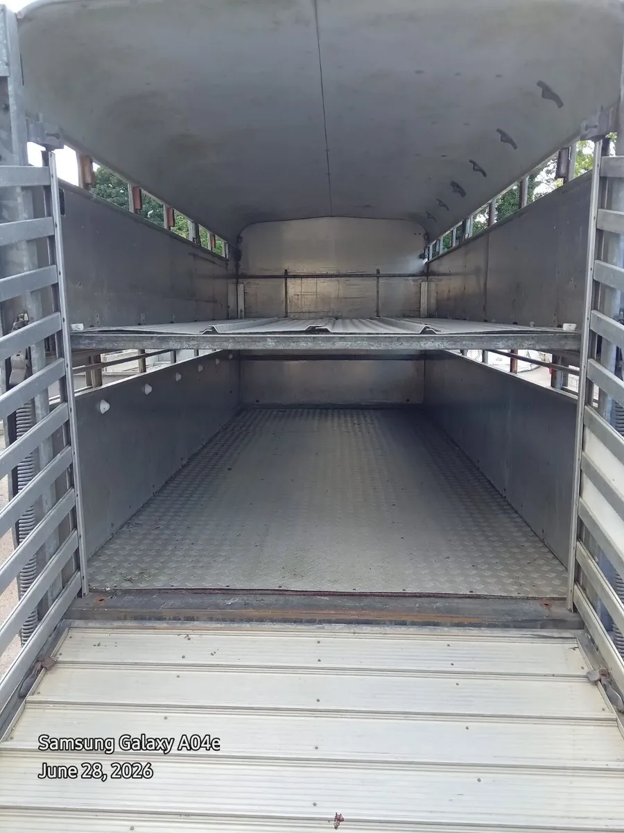 14ft x 6ft Williams Cattle Body with Sheep Decks - Image 3