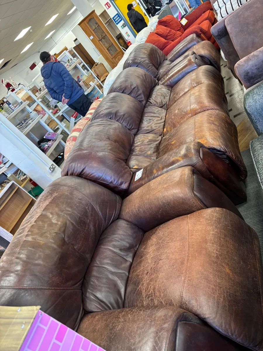 Recliner Sofa and Chairs - Image 4