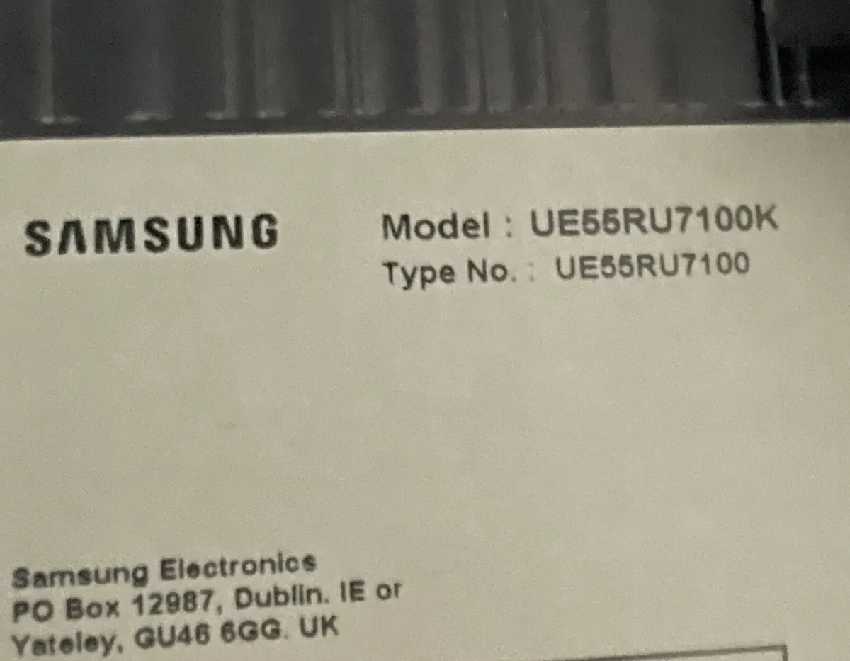 55” Samsung 4k UHD LED smart tv - Image 3