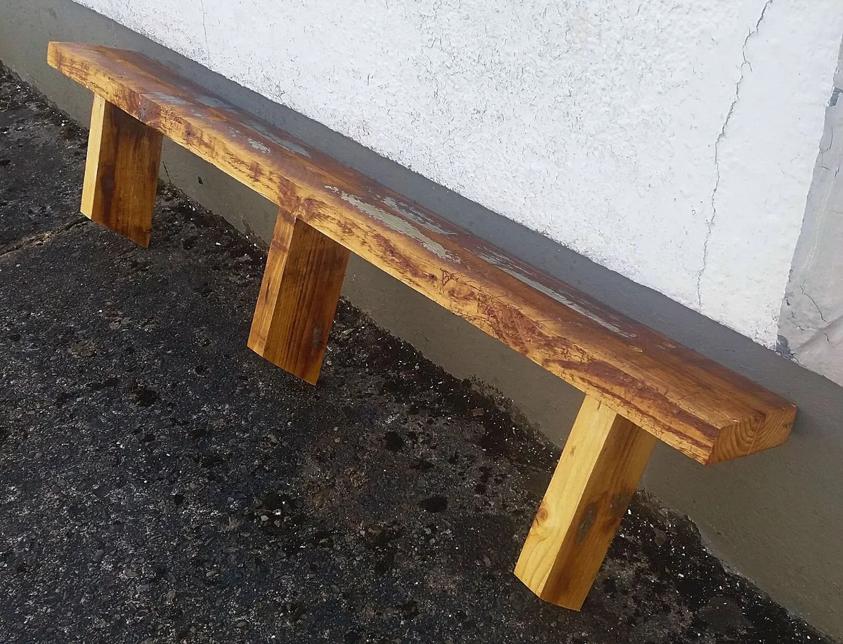 NEW Rustic Stove Mantle / Floating Shelf - Image 3