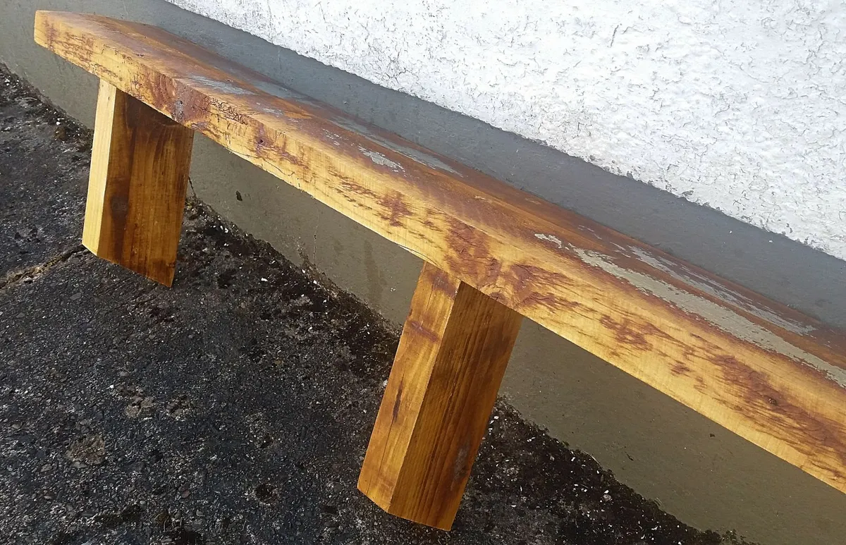 NEW Rustic Stove Mantle / Floating Shelf - Image 4