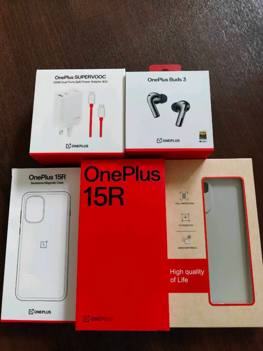 ONEPLUS 15R+120W CHARGER+BUDS 3 - Image 1