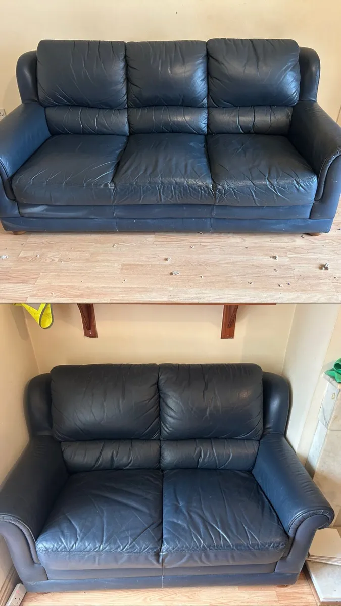 Sofas: 3-seater and 2 seater set. - Image 1