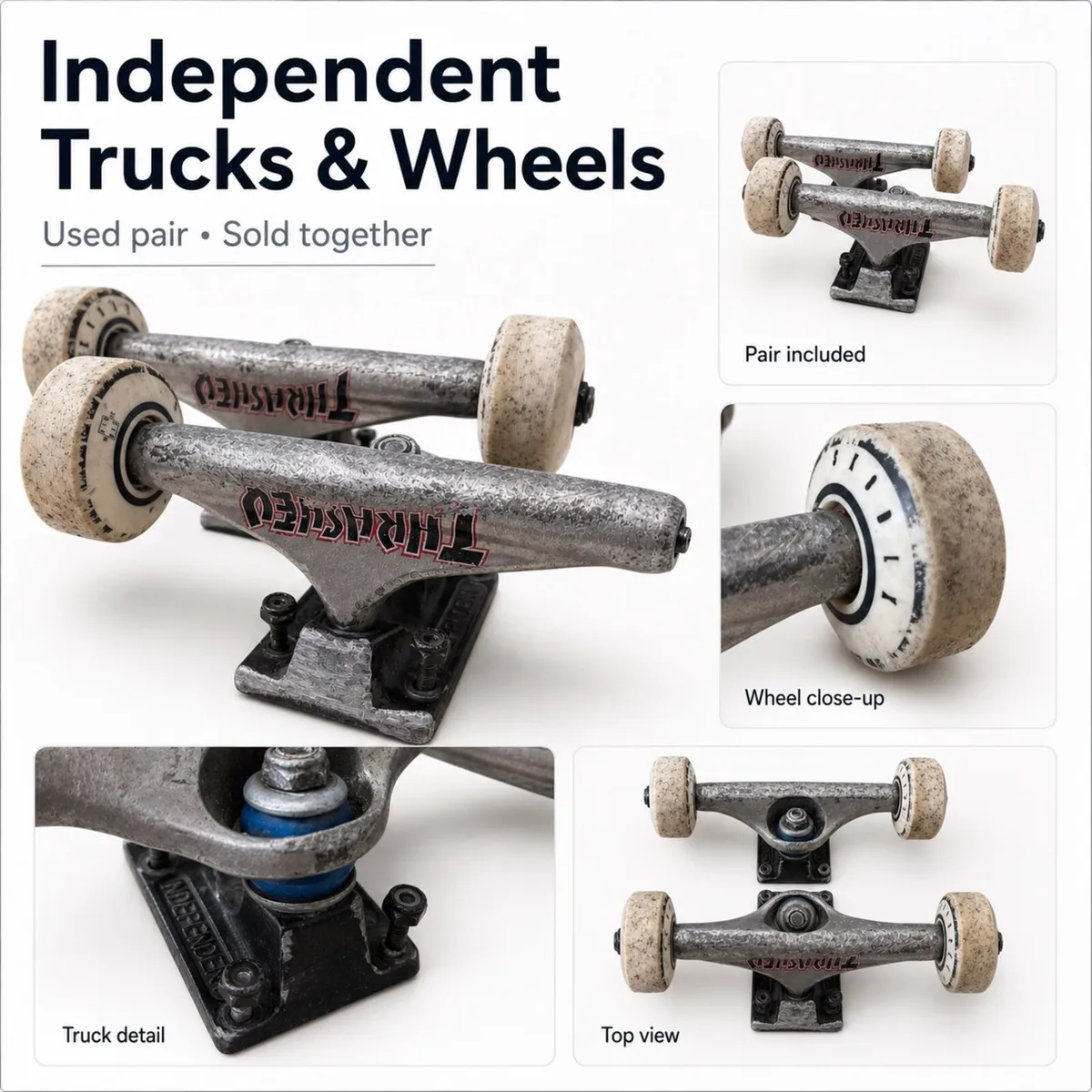 Independent Truck Co Skateboard Trucks - Image 1