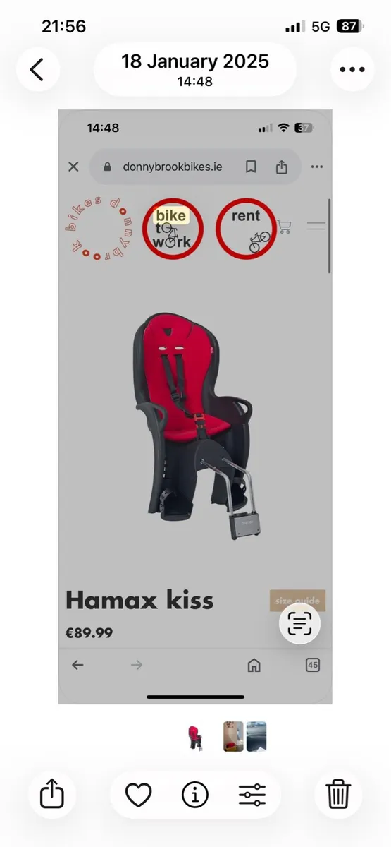 Bike sear - Image 1