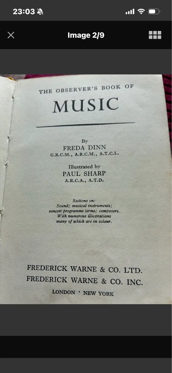 The Observers Book of Music- 1962 - Image 2