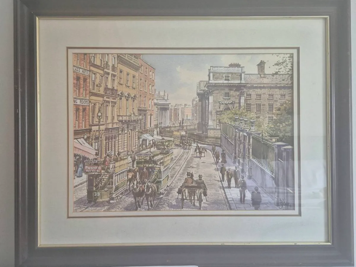 Framed Watercolours - Image 1