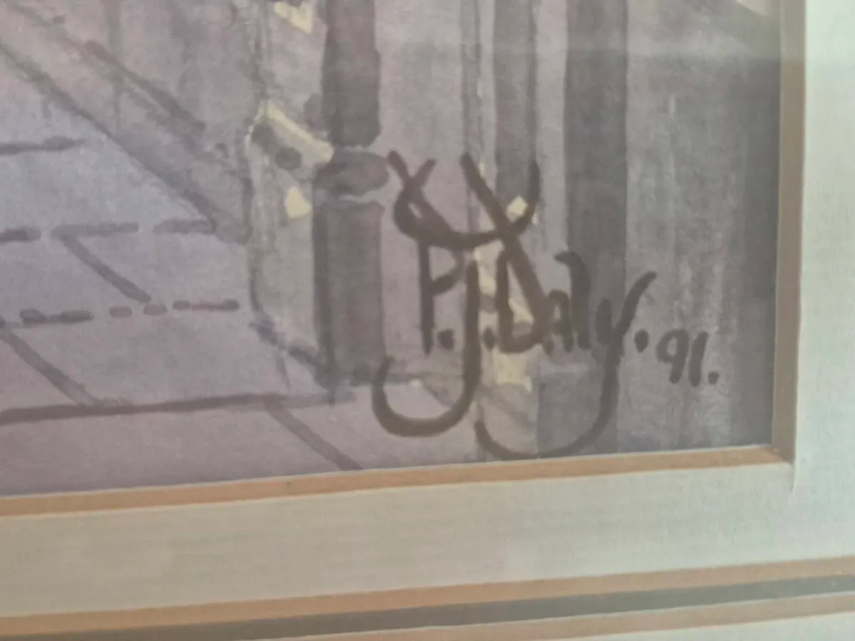 Framed Watercolours - Image 3