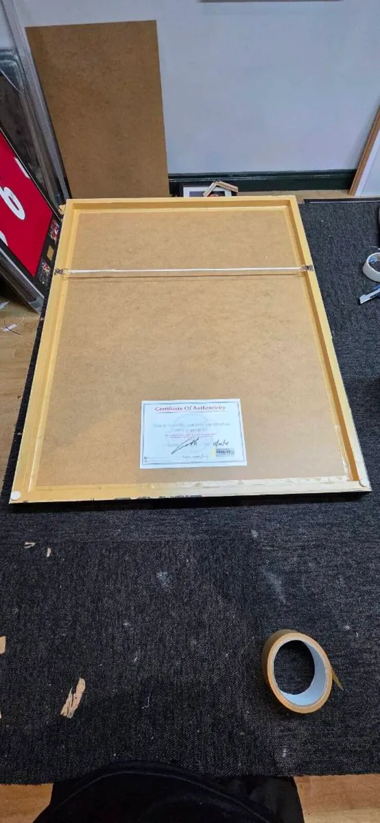 Ian Rush Honours Signed Framed Shirt. - Image 3