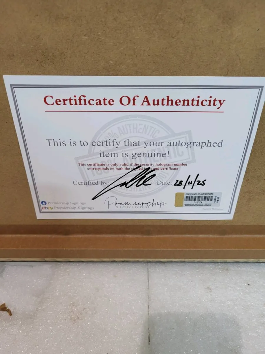 Alisson Becker Signed Framed Liverpool Shirt. - Image 4