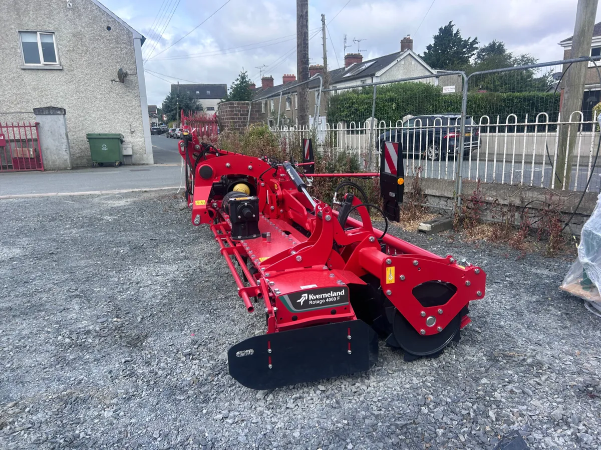 NEW KVERNELAND POWER HARROW - Image 4