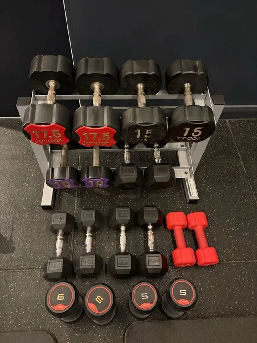 Dumbbells/Rack - Image 1