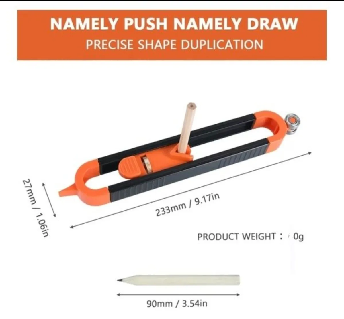 Flintronic Profile Scribing Ruler / Contour Gauge - Image 2