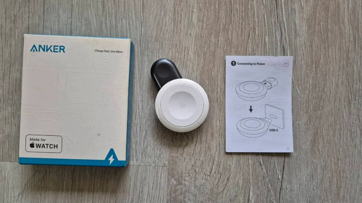 Anker Magnetic Apple Watch Charger (USB-C) - Image 4