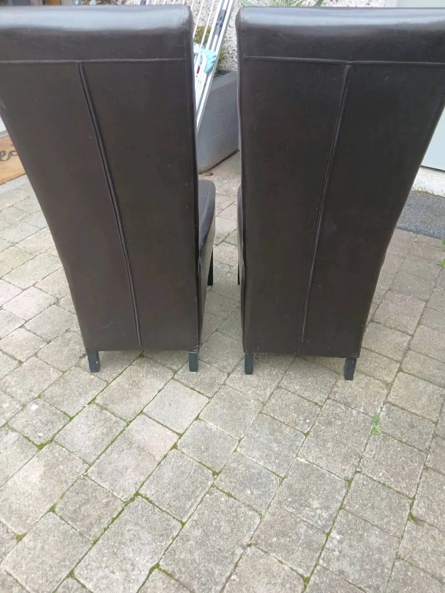 2 Dining chairs - Image 2