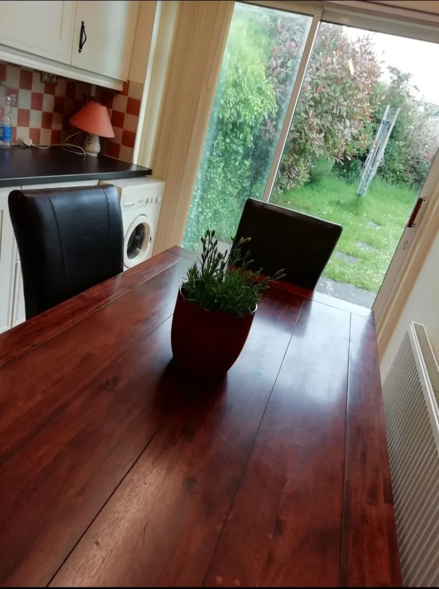 Extendable  Solid Wood Dining table - Image 1
