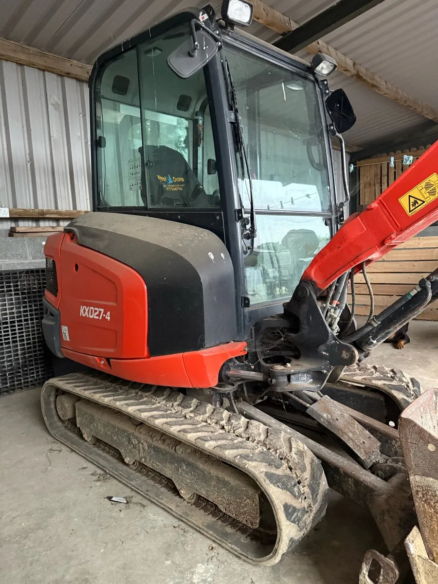 2018 KUBOTA KX27-4 AS NEW CONDITION - Image 3