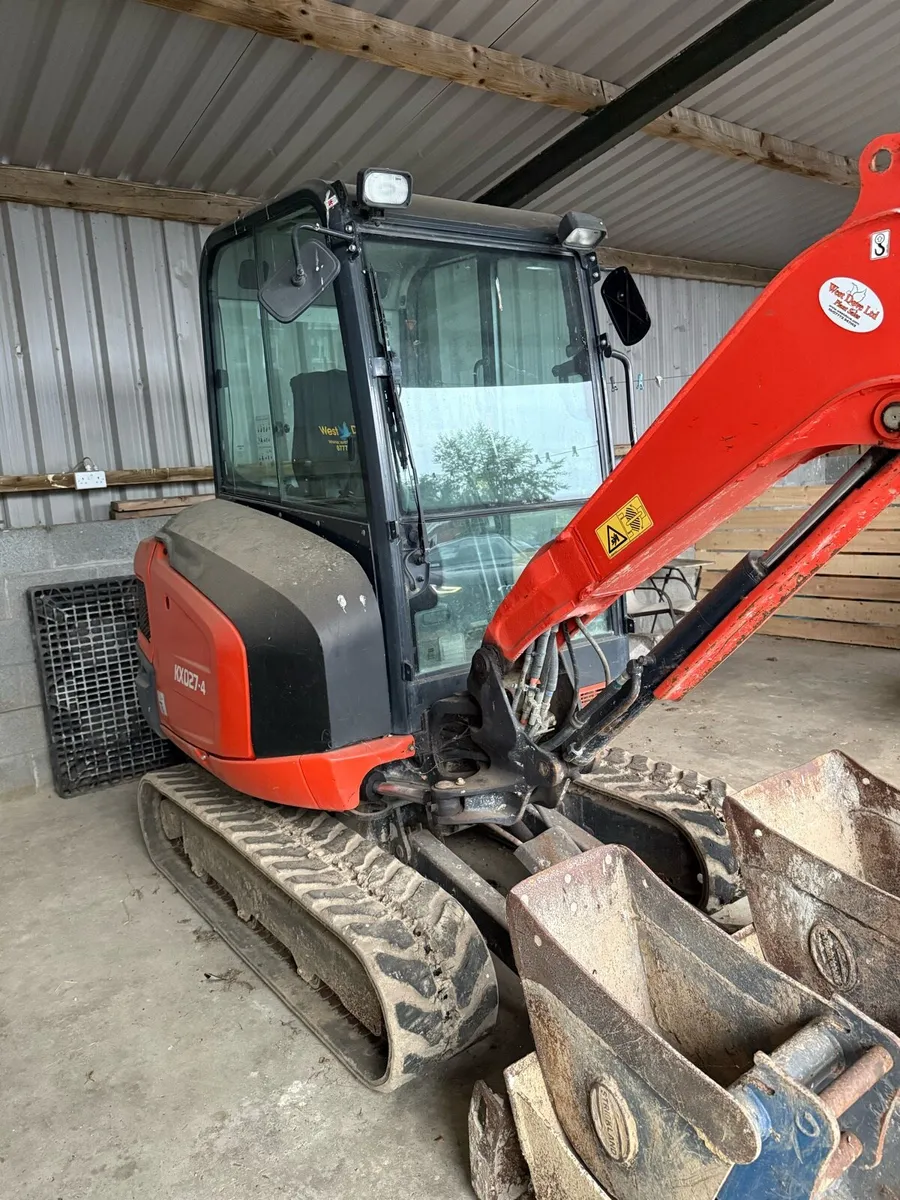 2018 KUBOTA KX27-4 AS NEW CONDITION - Image 2