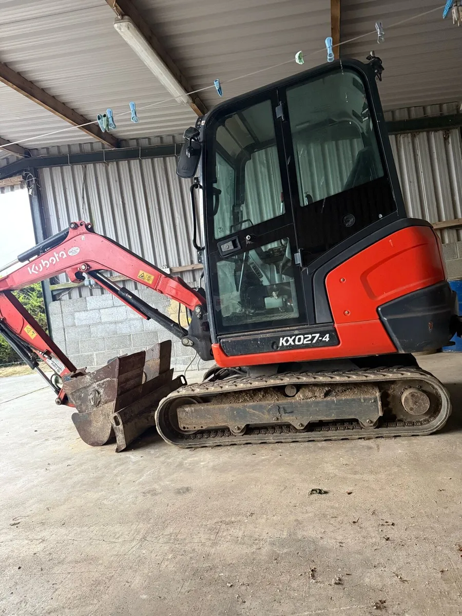 2018 KUBOTA KX27-4 AS NEW CONDITION - Image 1