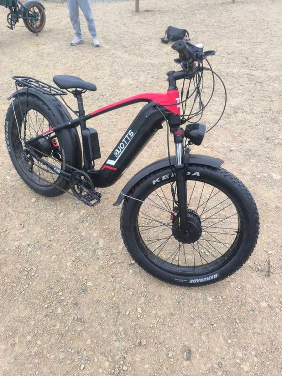 Duotts f26 Electric bike dual 750w motors 26" x 4" e bike (fat tyre) - Image 3