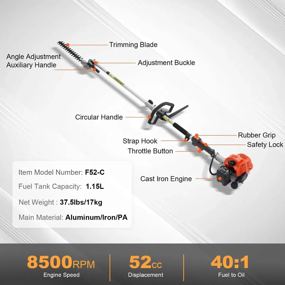 6 in1 Multi Functional Trimming Tools 52CC - Image 3