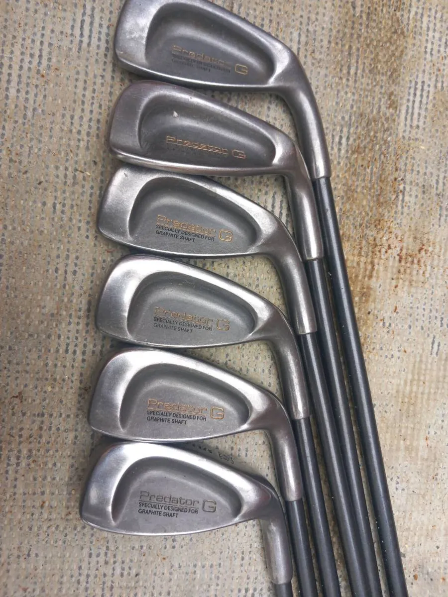 Lynx Golf irons.  Right handed clubs. - Image 2