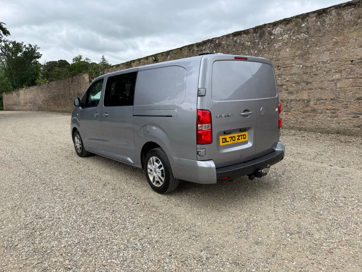 Vauxhall Vivaro crew cab - Image 4