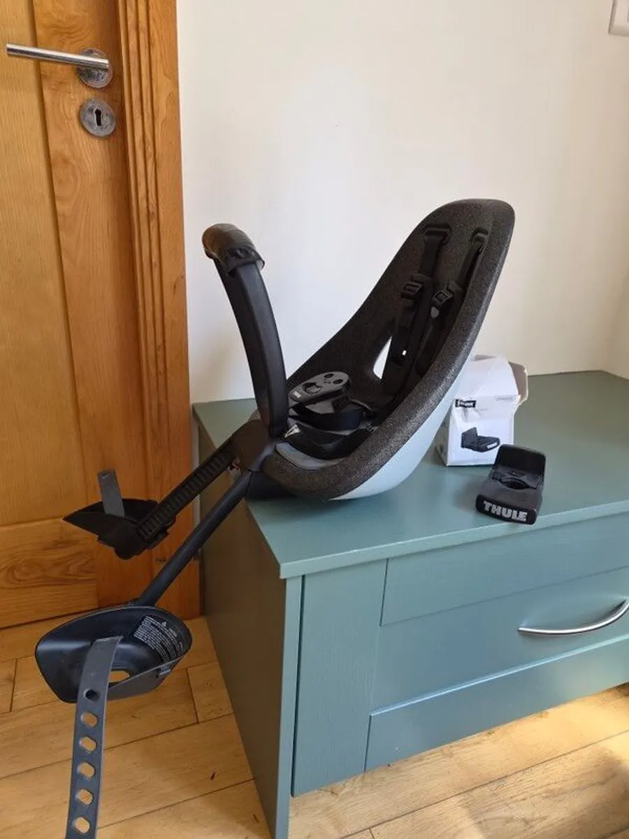 Thule Yepp Nexxt Mini - Front Mounted Child Bike Seat - Black - Image 4